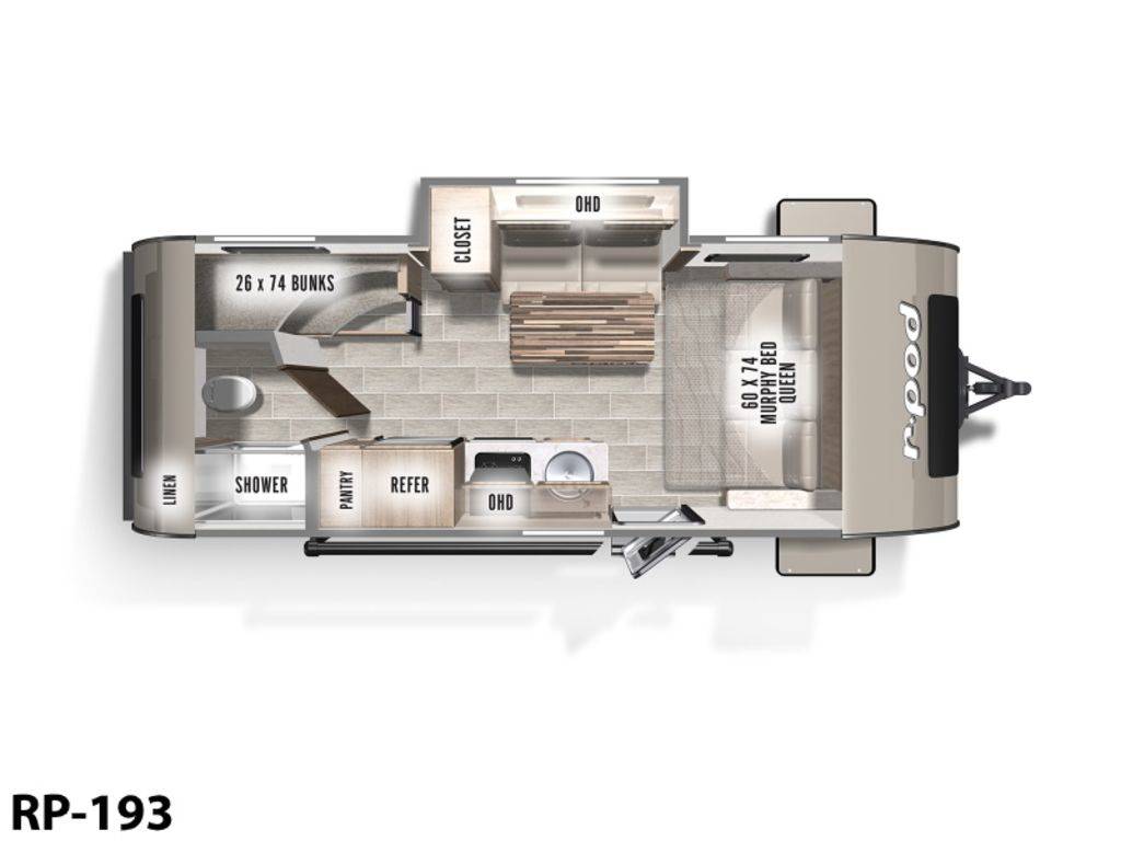 2023 Forest River Travel Trailer RV R Pod 193 - Image 22