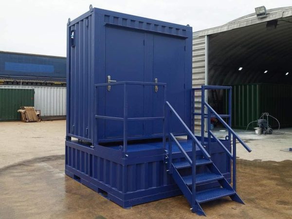 10ft mobile toilet